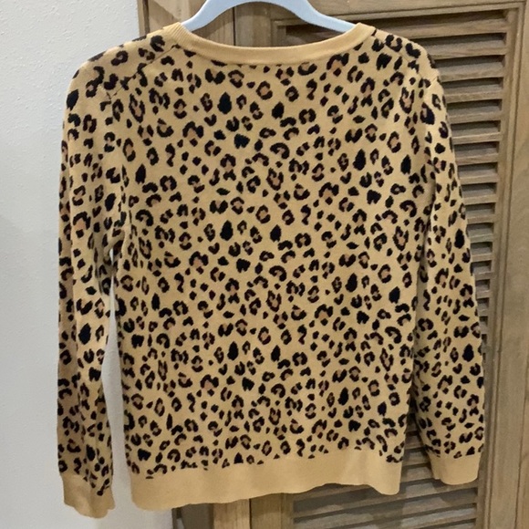 J.Crew Teddie Leopard Sweater - Picture 5 of 6